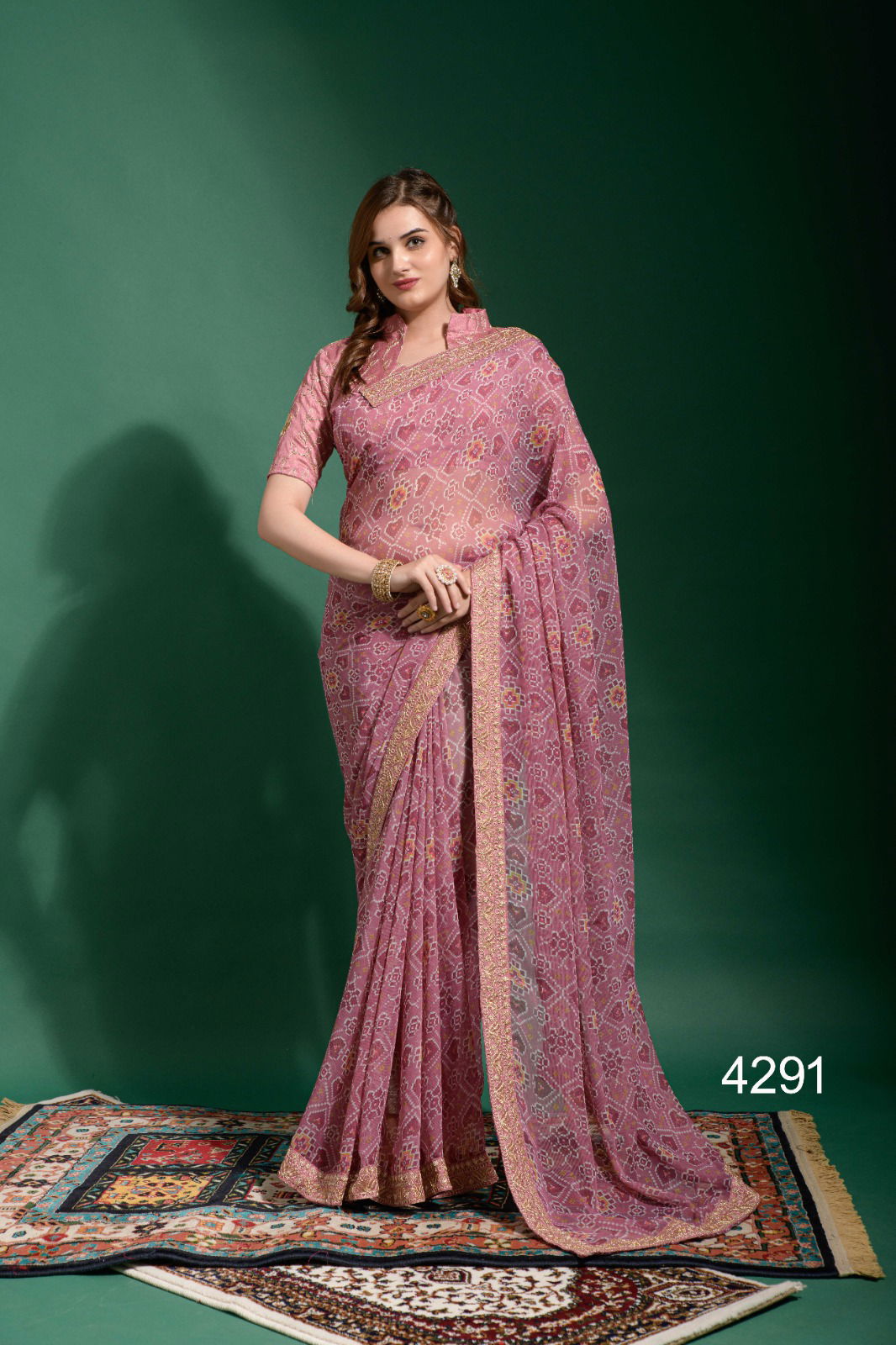 Nazneen Patola 4289 Ethnic Wear Wholesale Printed Sarees Catalog